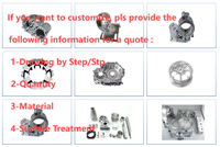 Service de production de métaux personnalisé de production d'usinage CNC expérimenté