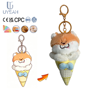 ตุ๊กตาเค้กนมน่ารักแบบกำหนดเองได้ Uyeah CPC OEM/ODM ตุ๊กตาไอศกรีมการ์ตูนนุ่มนิ่ม ของขวัญสำหรับร้านอาหาร สร้างแบรนด์ได้ - Product Image 1
