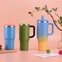 Vaso de Viaje Reutilizable para Adultos con Tapa Abatible para Mayor Comodidad, Borde Liso, Acero Inoxidable, para Bebidas Calientes/Frías, Ideal para Senderismo