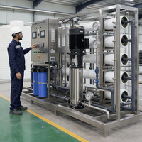 Système de dessalement par osmose inverse pour eau saumâtre de 2000 LPH sur châssis