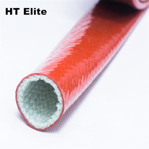 Hoge Temperatuur Glasvezel Brandwerende Mouw Slang Siliconen Gecoate Vlamvertragende Sleeving - Product Image 3