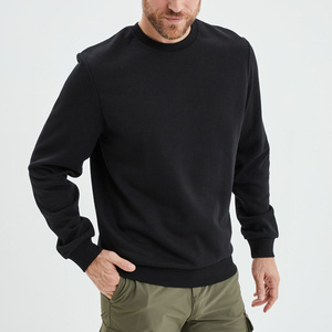 เสื้อสเวตเชิ้ตคอกลมผู้ชาย ผ้าคอตตอนแท้ 100% พรีเมียม เนื้อผ้าเทอร์รี่ ระบายอากาศได้ดี เป็นมิตรต่อสิ่งแวดล้อม พิมพ์ลายโลโก้ตามสั่งที่ด้านหลังคอเสื้อ - Product Image 5