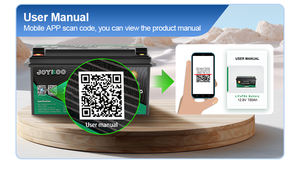 JOYKOO OEM ODM 12V150Ah 12.8v 150ah 12V baterai Lithium Ion isi ulang siklus dalam untuk sistem surya - Product Image 5