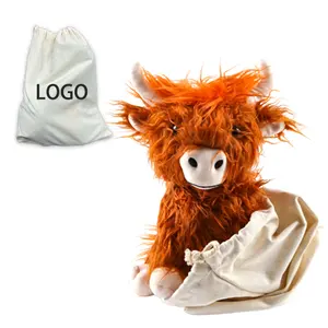 Basso Moq Logo personalizzato ponderato peluche produttore bambola pecora peluche peluche peluche per autismo adolescente