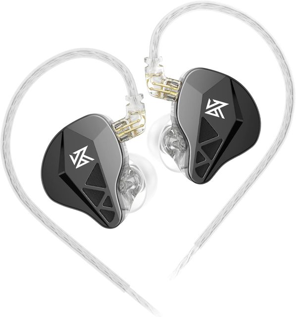 KZ EDXS in Ear Monitor Wired Earbuds, Sound Isolating Earphones Clarity Stereo Deep Bass HiFi IEM Gaming Earbuds