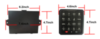 Nouveau panneau de commutation étanche télécommandé 8 gangs pour Marine SUV ATV UTV camion 4x4 12V 24V boîtier de commande de Circuit LED tout-terrain