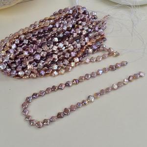 Perlas Sueltas de Agua Dulce Naturales, Forma Barroca, Pétalos de Trébol, para Joyería Artesanal - Product Image 2