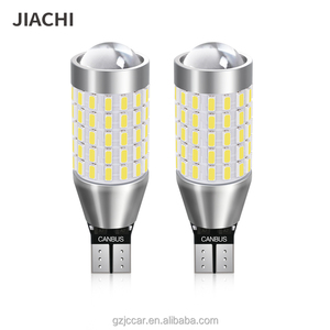JIACHI FACTORY Haute Qualité w16w T15 Led Ampoules Canbus <span class=keywords><strong>Lampe</strong></span> Pour Voiture Accessoires Auto 921 912 T16 Feu de Recul 12v 24v 3014 87SMD - Product Image 1