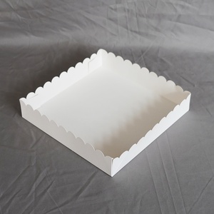 Wholesale 4/6/8/10/12 Inch Single Layer Double Layer Heightening Three in One White Birthday Cake <b>Box</b> - Product Image 6