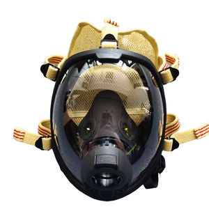 Maschera a Pieno Facciale per Vigili del Fuoco, Resistente alle Alte Temperature, Conforme EN137, Respiratore per Operazioni di Antincendio e Soccorso - Product Image 1