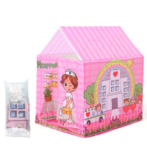 Enfants jeu Pop Up <span class=keywords><strong>tente</strong></span> jouet supermarché dinosaure hôpital feu <span class=keywords><strong>cabane</strong></span> dix intérieur extérieur Playhouse - Product Image 6