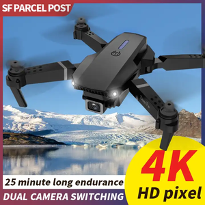 <span class=keywords><strong>Drone</strong></span> Selfie Professionnel E88 Pro <span class=keywords><strong>avec</strong></span> Double Caméra HD 4K, Positionnement Longue Portée et Télécommande - Product Image 2