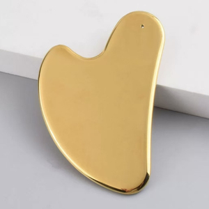Outil Gua Sha en métal en forme de cœur arc-en-ciel DF959, planche Gua Sha ergonomique, planche de massage corporel en acier inoxydable - Product Image 5