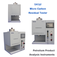 Analyseur de résidus de carbone pour produits pétroliers TIMEPOWER ASTM D4530 ISO 10370 Micro Carbon Residue Tester MCRT, écran tactile 500C