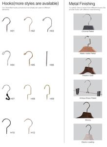 <span class=keywords><strong>Petit</strong></span> <span class=keywords><strong>cintre</strong></span> <span class=keywords><strong>en</strong></span> <span class=keywords><strong>bois</strong></span> naturel pour enfants avec pinces pour vêtements de bébé - Product Image 5