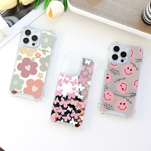 <span class=keywords><strong>Funda</strong></span> a prueba de golpes con estampado de espejo para <span class=keywords><strong>iPhone</strong></span> 16 pro STRAP Rope contraportada para <span class=keywords><strong>iPhone</strong></span> 16 Plus 15 pro Max hard PC LM011 - Product Image 1