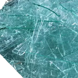 Vast clear recycled scrap glass cullet with low price