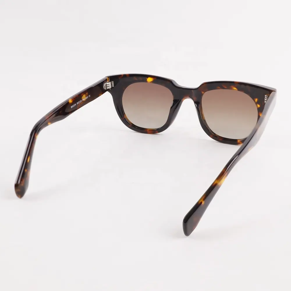 Benyi Fashion Sunglasses Retro Vintage Style Sunglasses Thick Men Ladies Acetate Sunglasses