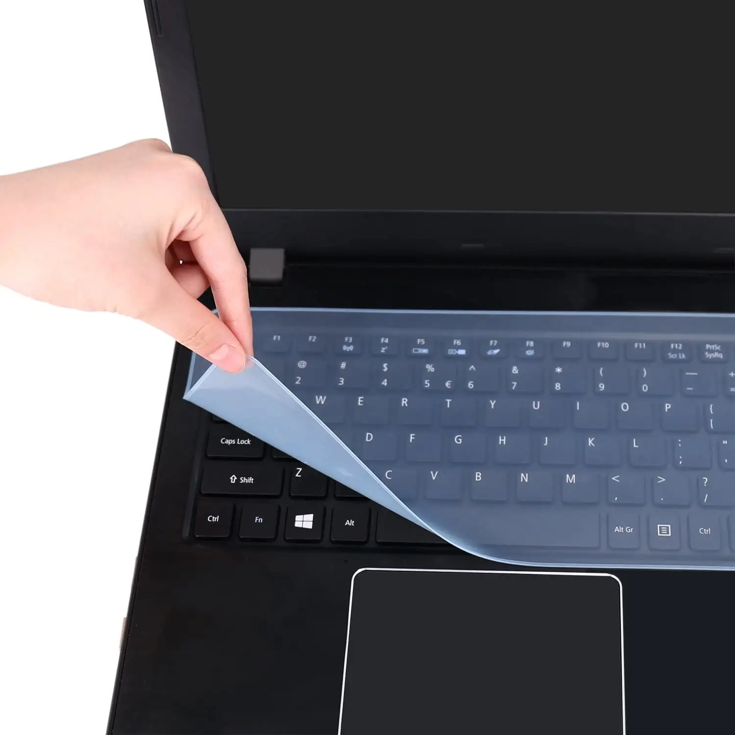 Deson – protecteur de clavier transparent lavable et réutilisable, housse en caoutchouc de silicone pour ordinateur portable et Notebook