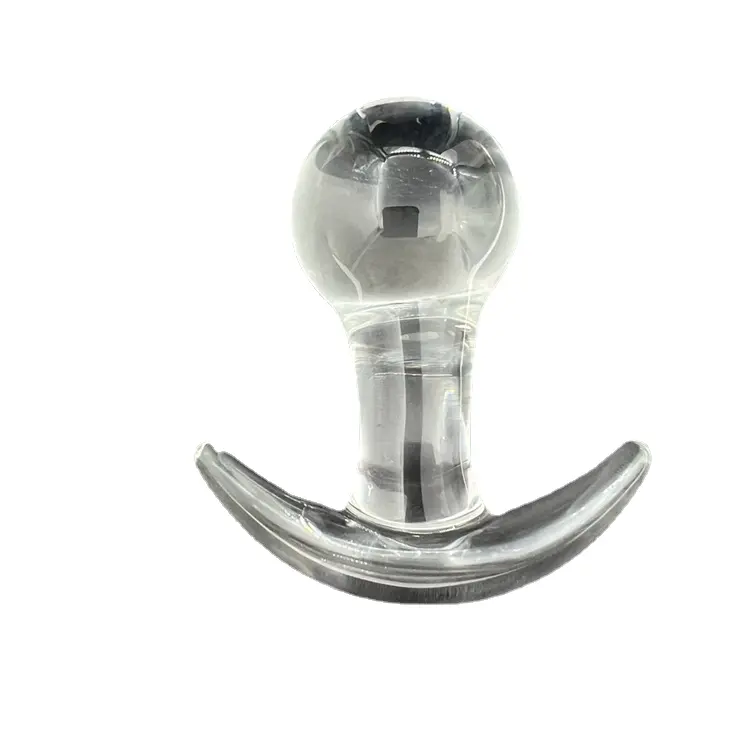 2404 YD51 boat anchor bottom women's back court masturbator toy Glass fairy rod anal plug