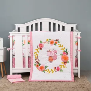 Комплект постельного белья для детской кроватки из микрофибры, новинка 2020, оригинальная фабрика