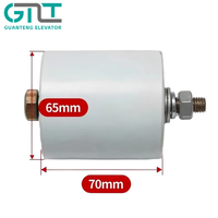 Dispositif de guidage de chaîne de compensation pour ascenseur Kone, Roue de guidage anti-oscillation 65*70mm, Butée de câble, Pièces de rechange pour protection de gaine d'ascenseur