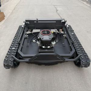 <span class=keywords><strong>Tondeuse</strong></span> à gazon télécommandée à essence, largeur de coupe 1200 mm, autonomie prolongée, forte capacité de montée en pente pour maison, ferme, verger, barrages - Product Image 6