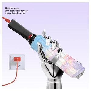 Ombrello Elettrico Pieghevole Intelligente YU XIN da Donna, <span class=keywords><strong>2</strong></span>ª Generazione, con Chiusura Automatica, Parasole e Antipioggia, in Lega, Ideale per Viaggi e Matrimoni - Product Image 2
