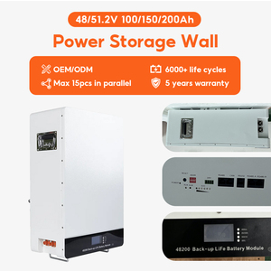 <b>48V</b> 100Ah 150Ah 200Ah 300Ah Solar Lithium <b>Battery</b> 5Kwh 10Kwh 15Kwh Home <b>Battery</b> for Solar Energy System - Product Image 2