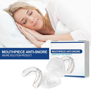 Perangkat pelindung mulut antidengkuran silikon Label pribadi, alat mulut antidengkur Gerinda gigi - Product Image 2