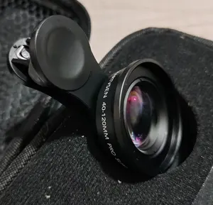 Yüksek çözünürlüklü 10x Closeup 4K 5K telefon kamera Lens telefon kamera için 120mm uzun menzilli 4k makro kamera lensler