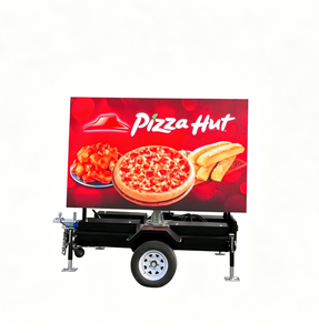 Display LED Mobile su Rimorchio, Schermo Pubblicitario Digitale ad Alta Luminosità per Esterni, Promozione Eventi e Marketing nei Centri Commerciali - Product Image 1