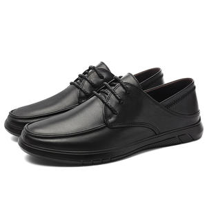 Chaussures de luxe pour hommes, chaussures de bureau, chaussures de loisirs en plein air, chaussures à lacets, chaussures de conduite, respirantes, légères, antidérapantes, en caoutchouc - Product Image 2