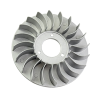 188F 5KW Aluminium-Motorrotor-Lüfterblatt 5kw-8kw Motor-Wärmeableitungsrotor-Lüfter Benzingenerator-Teile