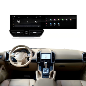 Nâng Cấp Trung Tâm Giao Diện Điều Khiển Hành Khách Dual-Màn Hình Điều Khiển Navigation Đa Phương Tiện Player Cho Porsche Cho Cayenne Mô Hình 2011-2017 - Product Image 1