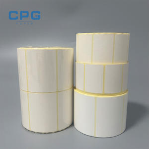 Factory Direct Supply Free Samples High Quality Blank Logistic Barcode Food Packaging <b>Labels</b> Stickers 4X6 Thermal <b>Labels</b> Rolls - Product Image 1