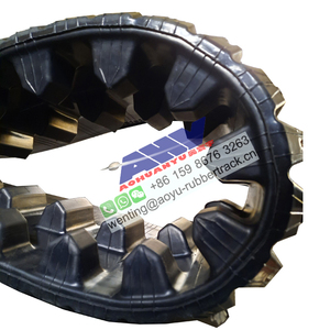 Cadena de Goma de Repuesto para Excavadora Cat 257/257B/257D, <span class=keywords><strong>Número</strong></span> de Artículo 3258624, 381x101.6x42 - Product Image 6