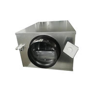 Unité d'air frais à pression positive 600 CMH avec filtration d'air, ventilateur de ventilation à flux unique monté au plafond, adapté aux bureaux