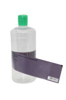 Étiquette de livret d'étiquette multicouche en vinyle imperméable auto-adhésif personnalisé pour bouteille cosmétique