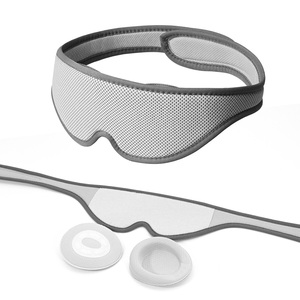 Masque de sommeil occultant personnalisé en 3D avec ombre, bonnet de nuit en forme de C pour hommes et femmes, utilisation à domicile, polyester - Product Image 4