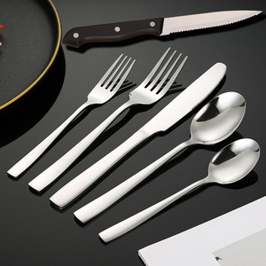 Ensemble de <span class=keywords><strong>couverts</strong></span> minimaliste moderne pour 8 personnes, couteau, fourchette, cuillère, boîte de couleur, ensemble de <span class=keywords><strong>couverts</strong></span> en acier inoxydable - Product Image 4