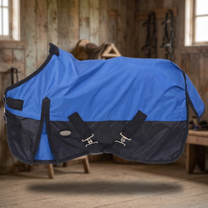 Manta Impermeable Premium de Forro Polar para Caballos, Ajuste Contorneado, para Invierno, Establos, Equitación, Entrenamiento y Uso en Exteriores - Product Image 2