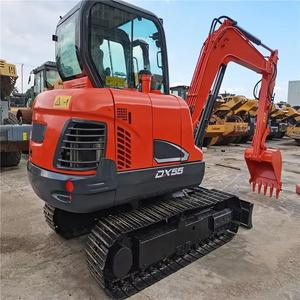 Miniexcavadora de cadenas DX55-5C de 5.4 toneladas, modelo 2026, con garantía de 1 año, alto rendimiento para proyectos de construcción agrícola - Product Image 1