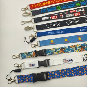 Cordón Personalizado con Logotipo Colorido, Porta Tarjetas, Porta Credenciales, Cordón para Teléfono con Gancho Metálico - Product Image 2