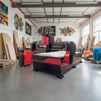 Routeur CNC 1325 ATC avec changeur d'outils automatique pour la production de panneaux de meubles et de mobilier CE ISO