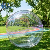 Ballon de football à bulles gonflable en PVC/TPU, écologique, non toxique, durable, amusant, de haute qualité, taille personnalisable, logo personnalisé, vente chaude