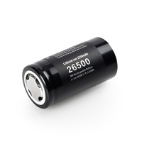 Baterai Isi Ulang Sel 26500, 3.7V 3200mAh Li-ion - 2 Buah (Paket isi 1)