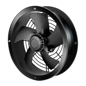 200MM AC conduit ventilateur 220v/380v Axial conduit d'échappement turbine Rotor moteur externe Tube court Type ventilateur