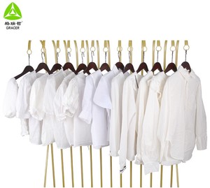 格蕾丝白色棉质女式衬衫，略带第二件Hsnd衣服，韩国Ukay衣服 - Product Image 4