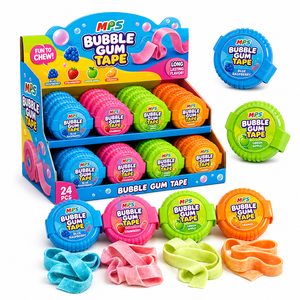 Rouleaux <span class=keywords><strong>de</strong></span> <span class=keywords><strong>chewing</strong></span>-<span class=keywords><strong>gum</strong></span> à la saveur Tutti Frutti, grande taille, à mâcher, marque privée - Product Image 1